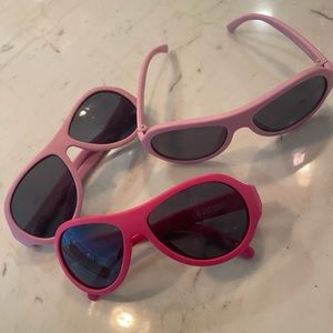 3 pairs of Babiators sunglasses